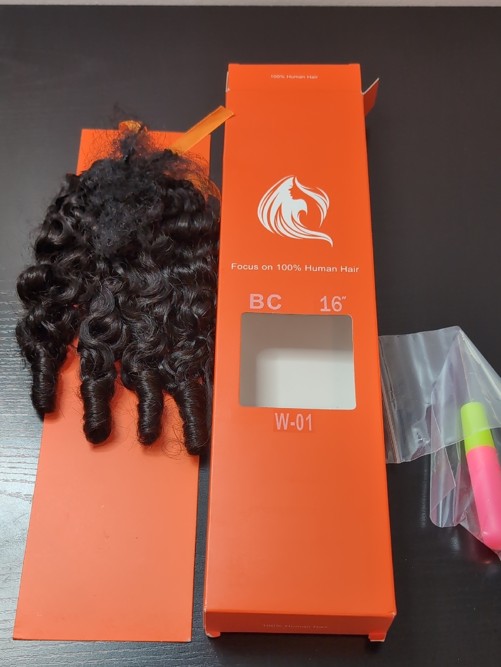 16 Inch 16a 60 G Burmese Curly Real Human Hair Feather Crochet Pre-separated